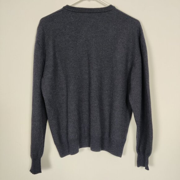 Unbranded Men's 100% Wool V-neck Sweater Old Money Quiet Luxury - Picture 3 of 7